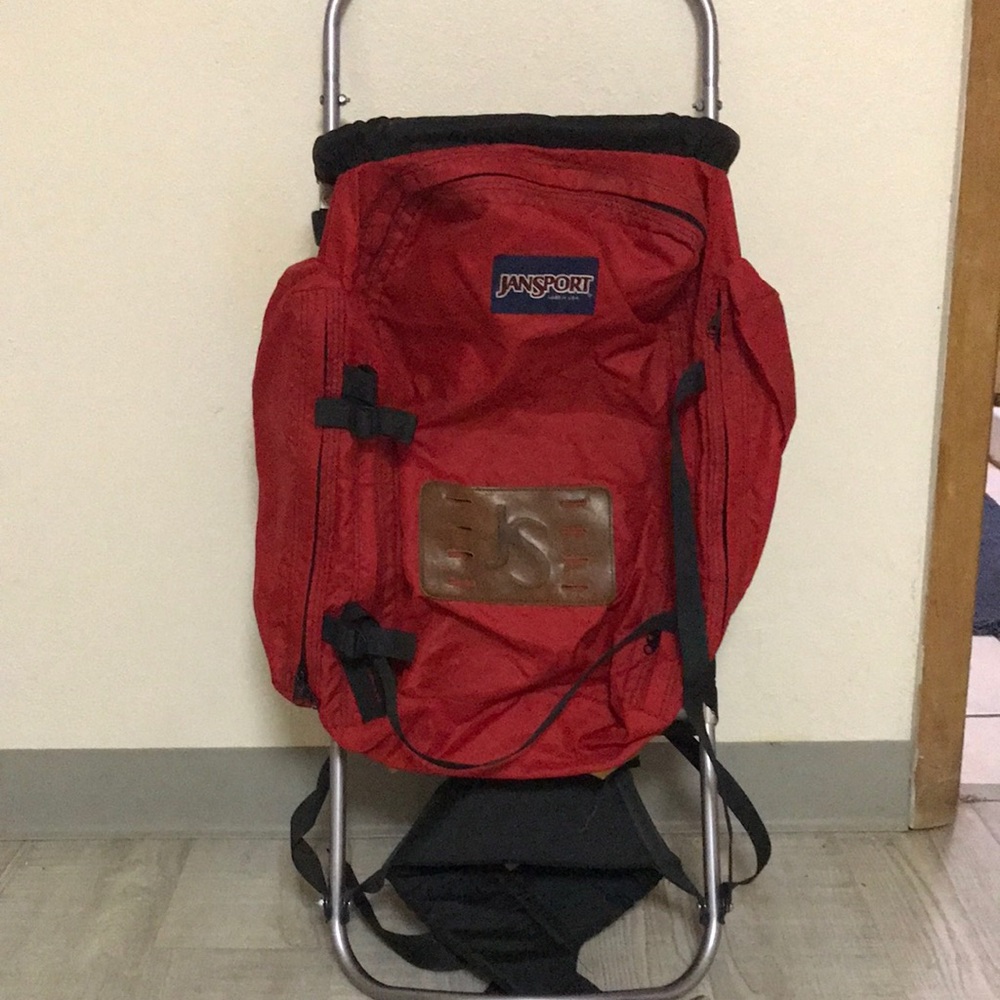 Vintage JanSport backpacking backpack!